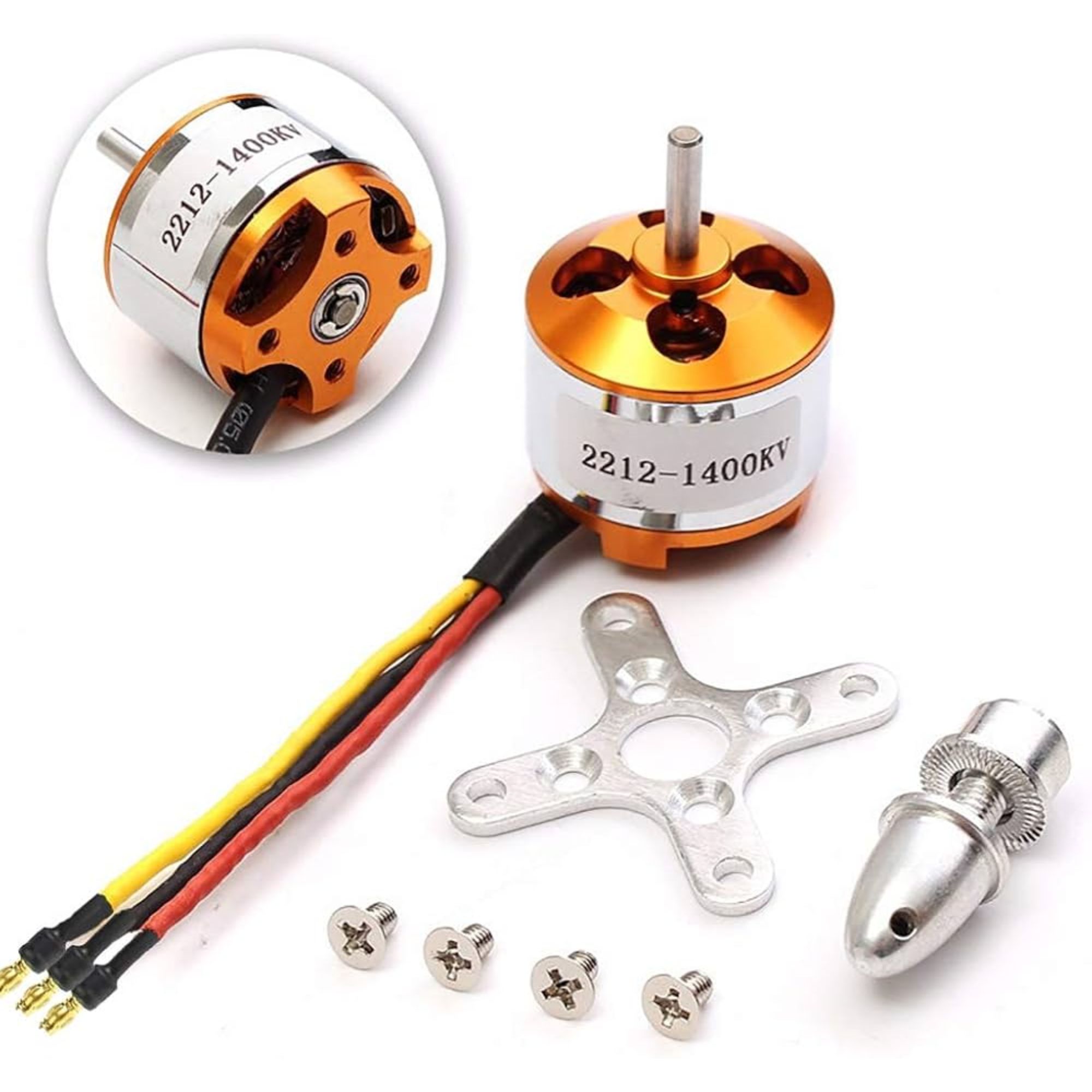 A2212 1400KV BLDC Brushless DC Motor - Image 4