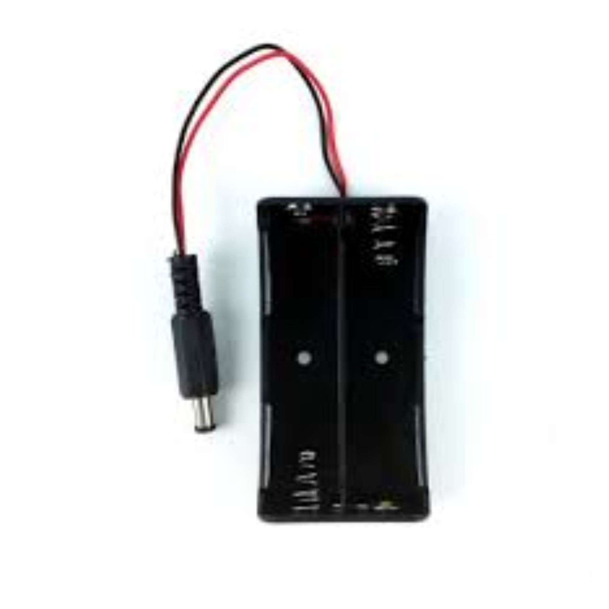 2 x 1.5V AA Battery Holder with DC 2.1 Power Jack for DIY Projects - Image 3