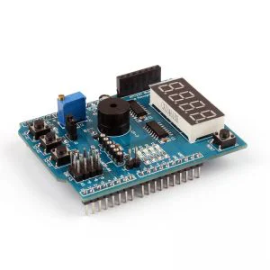Multifunction Shield for Arduino Uno/Leonardo – All-in-One Expansion Board