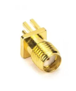 SMA Female Straight Edge PCB Mount Connector for 1.6mm PCB