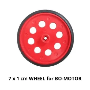 Bo Motor Wheel 7cm x 1cm 7x1 for Robot - Image 2