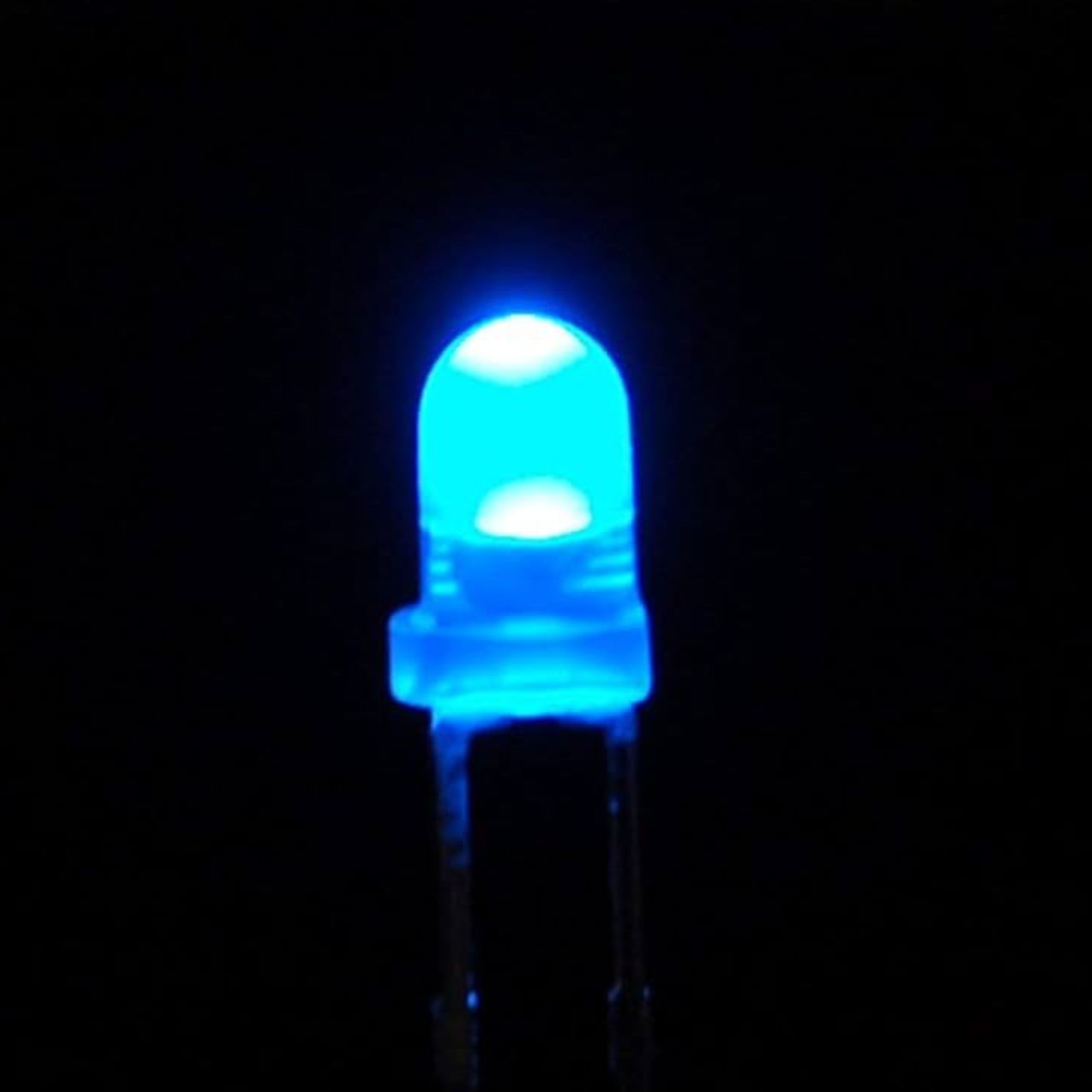 LED Light Blue 10 mm (Pack of 5) - Image 2