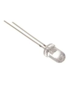 White LED Light DIP 10 mm (Pack of 5)