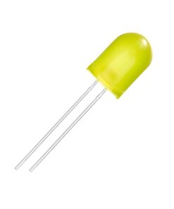 Yellow LED Light DIP 10 mm (Pack of 5)