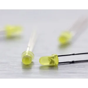 3mm Yellow LED Diffused (Pack of 10) - Image 3