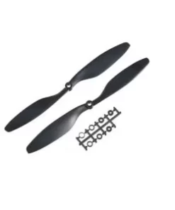 10x4.5 inch - 1045/1045R CW CCW Propeller Pair for Quadcopter Black