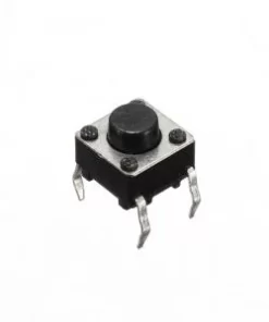 Tactile Push Button Switch 4 Pin 6x6x5 (Pack of 10)