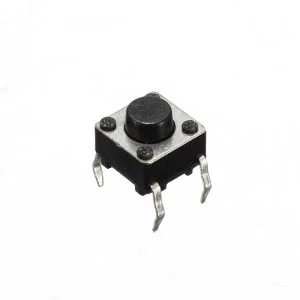 Tactile Push Button Switch 4 Pin 6x6x5 (Pack of 10)