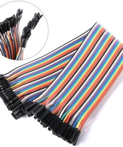 20CM Female to Female Breadboard Jumper Cable 2.54mm - 40 Pcs