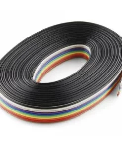Multicolor Flat Ribbon Cable 10 wire - 1 meter (2 Pcs)