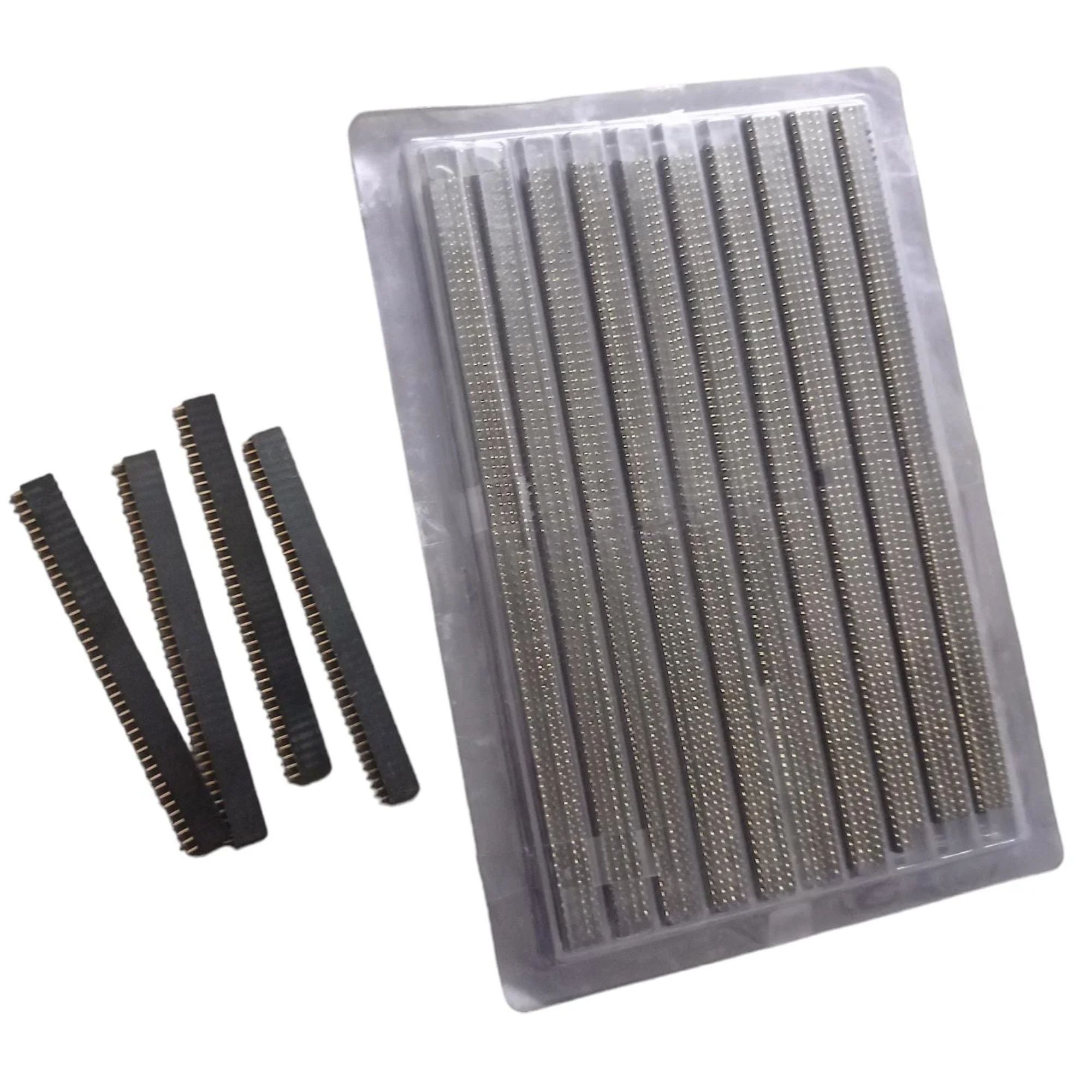 2.54mm Pitch Female Berg Strip Connector 1x40 Pin Straight - Image 4