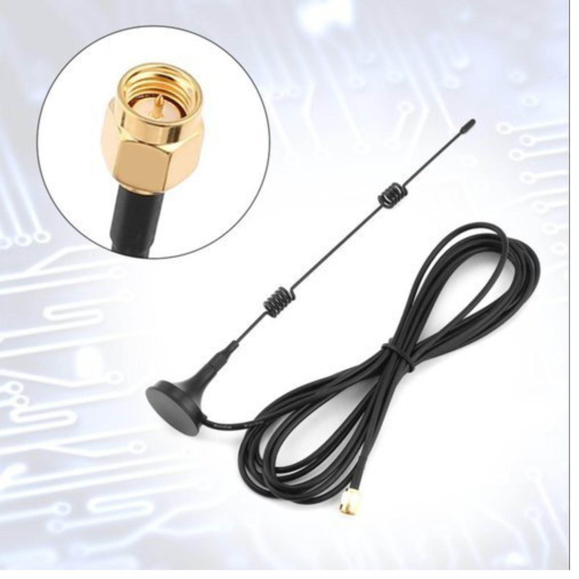 GSM Magnetic Antenna 6dBi SMA with 3mtr cable - Image 4