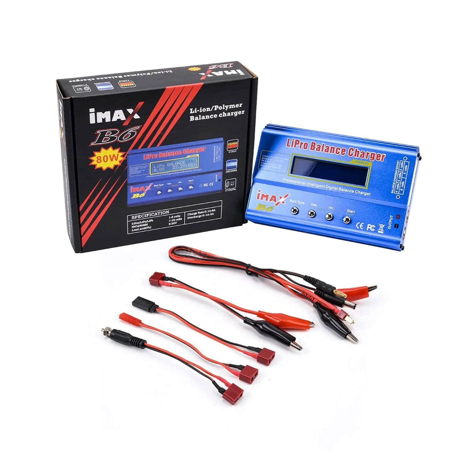 IMAX B6 80W 6A Charger/Discharger 1-6 Cells - Image 4