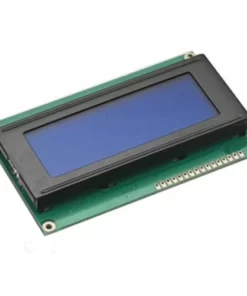 20X4 Alphanumeric LCD Display with Blue Backlight