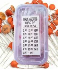 Mix Assorted Ceramic Capacitor Box - 20 Values (5 Piece Each Value)