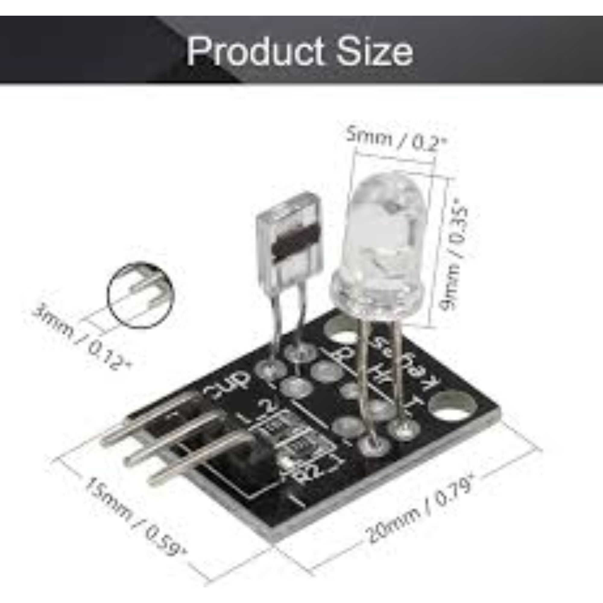 KY-039 Finger Detection Heartbeat Measuring Sensor Module - Image 4