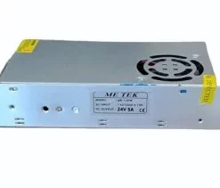 24V 5A SMPS 120W DC Industrial Metal Power Supply with Cooling Fan