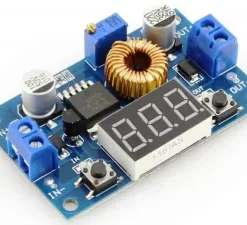 XL4015 5A 75W Step Down DC-DC Converter Adjustable Module with Voltmeter