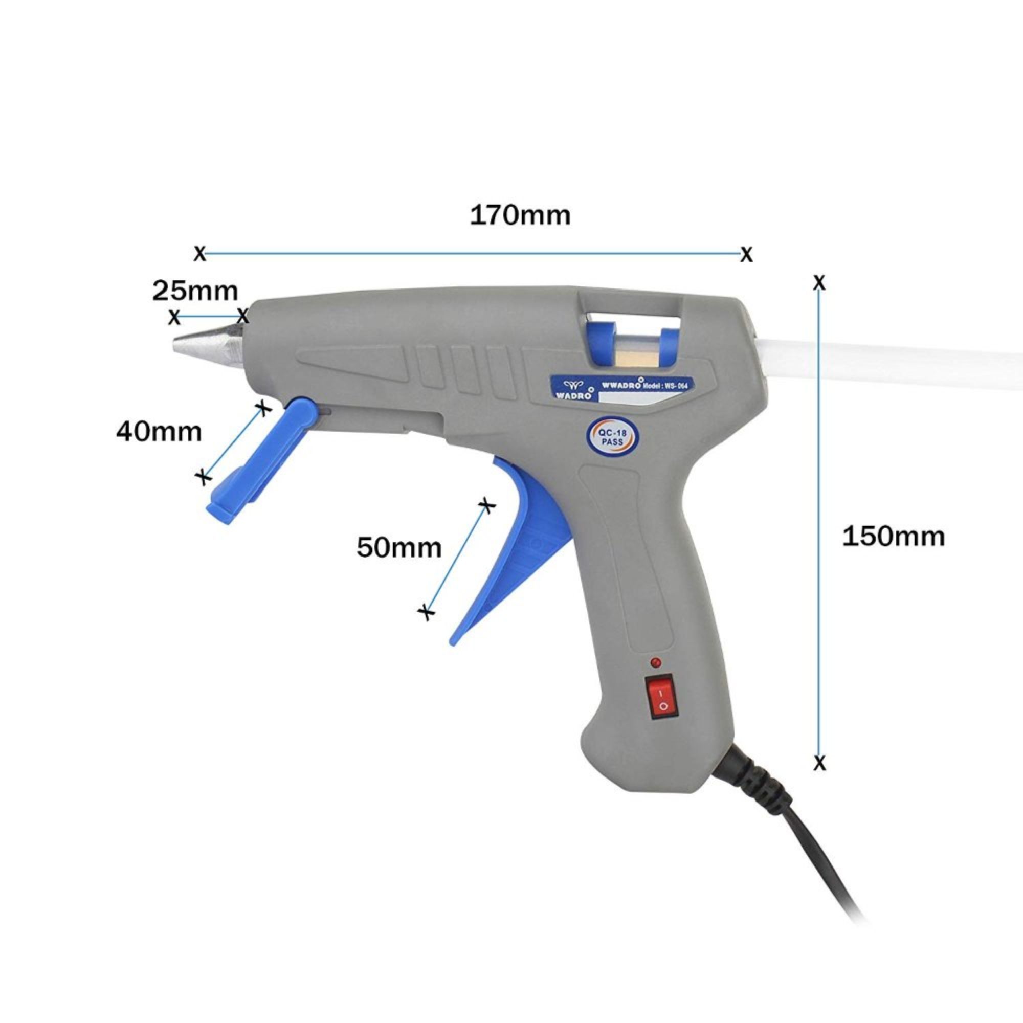 Standard Temperature 40Watt Hot Melt Glue Gun - Image 4