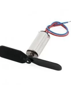 3.7V 7x16mm Magnetic Micro Coreless Motor with Propeller 48000 RPM