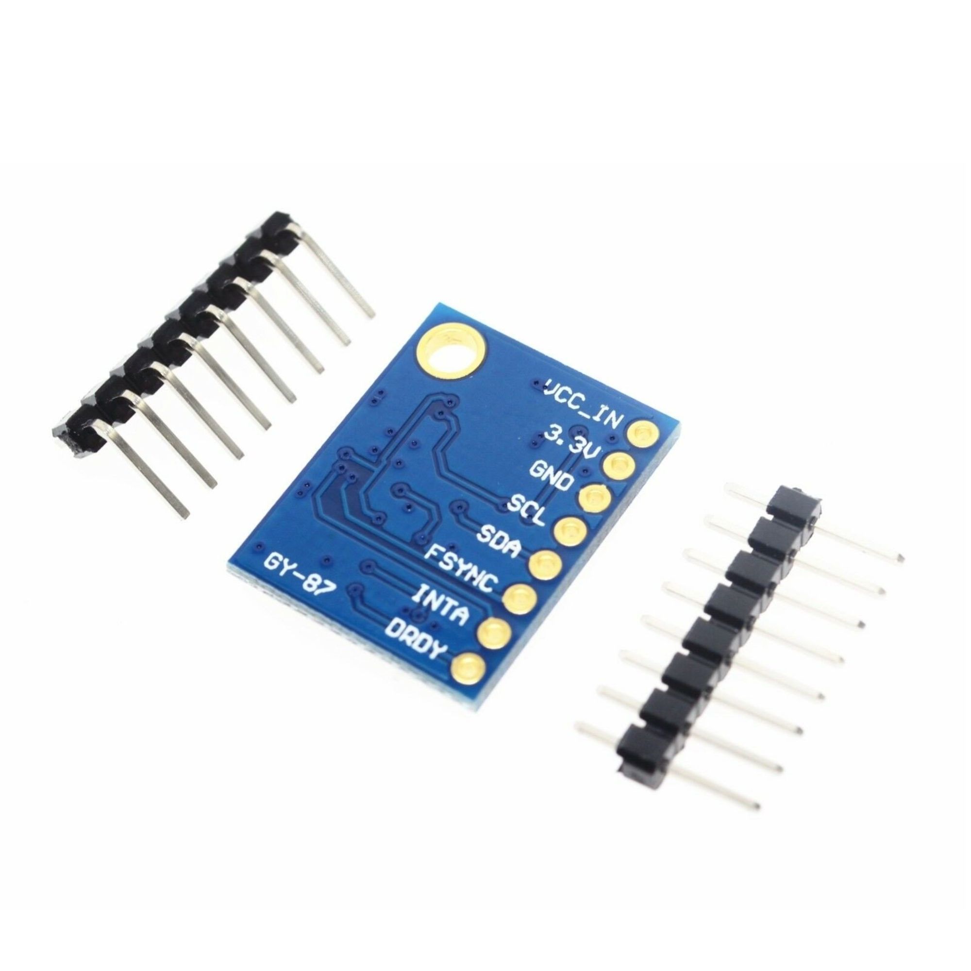 HW-290/GY-87 10DOF MPU6050+HMC5883L+BMP180 3-axis Gyro + 3-axis Acceleration + 3-axis Magnetic Field + Air Pressure Sensor - Image 3