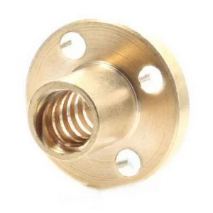 3D Printer CNC Lead Copper Nut for 8mm Screw - Image 3