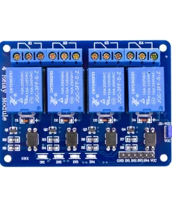 12V 4-Channel Optocoupler Relay Board Module