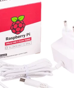 Official USB-C type 15.3W Power Supply For Raspberry Pi 4