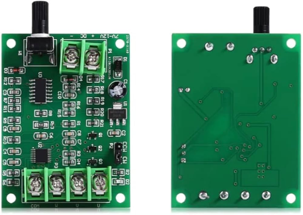 5V-12V DC Brushless Motor Driver Board Controller for Hard Drive Motor 1.8A Max - Image 3