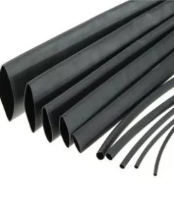 Heat Shrink Sleeve 1mm Black Industrial Grade WOER (HST)