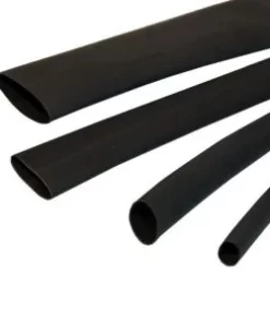 Heat Shrink Sleeve Tube 25mm Black 1meter Industrial Grade (HST)