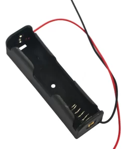 18650 Black Plastic Storage Box Case Holder For Battery 1 x 18650 Cell Box