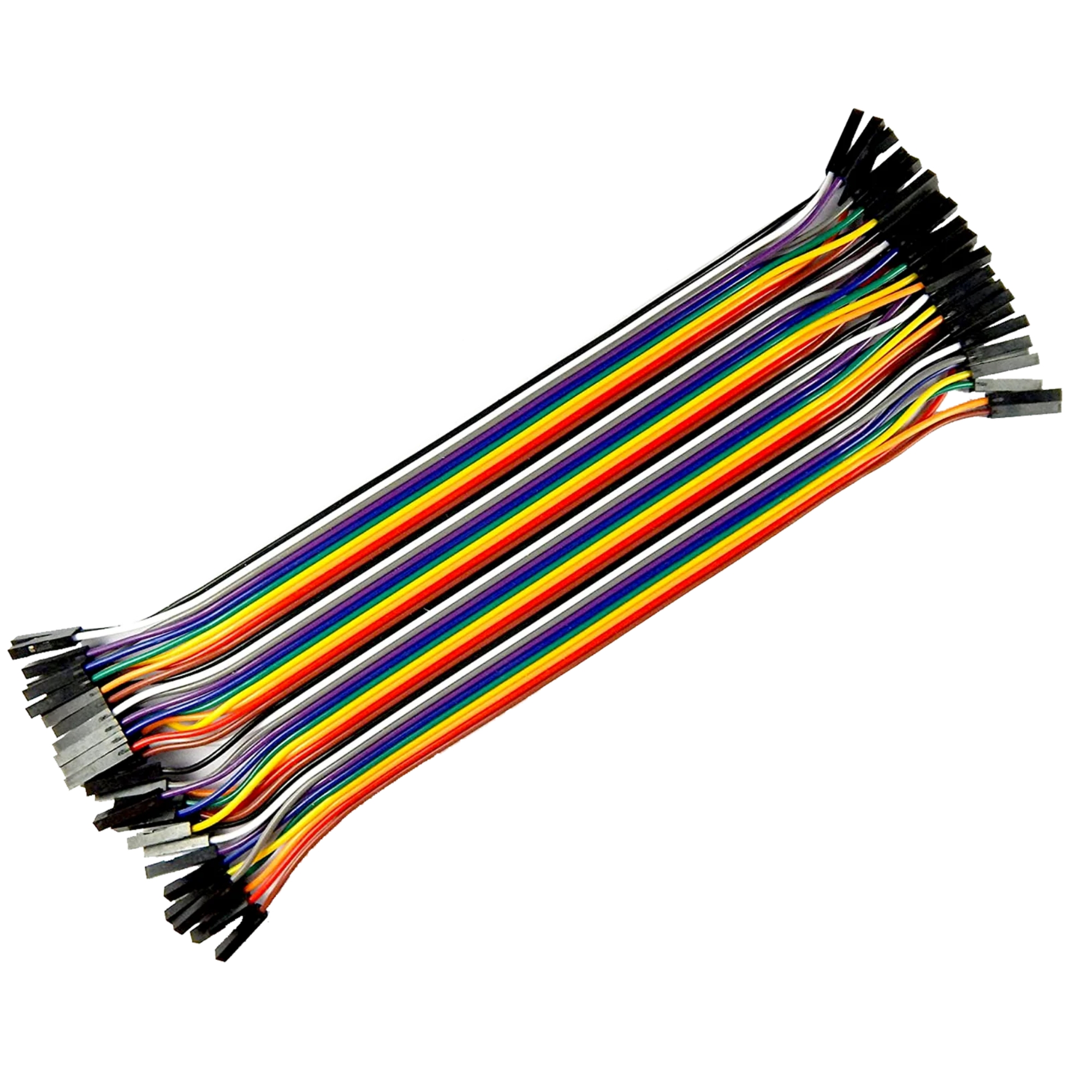 20CM Female to Female Breadboard Jumper Cable 2.54mm - 40 Pcs - Image 3