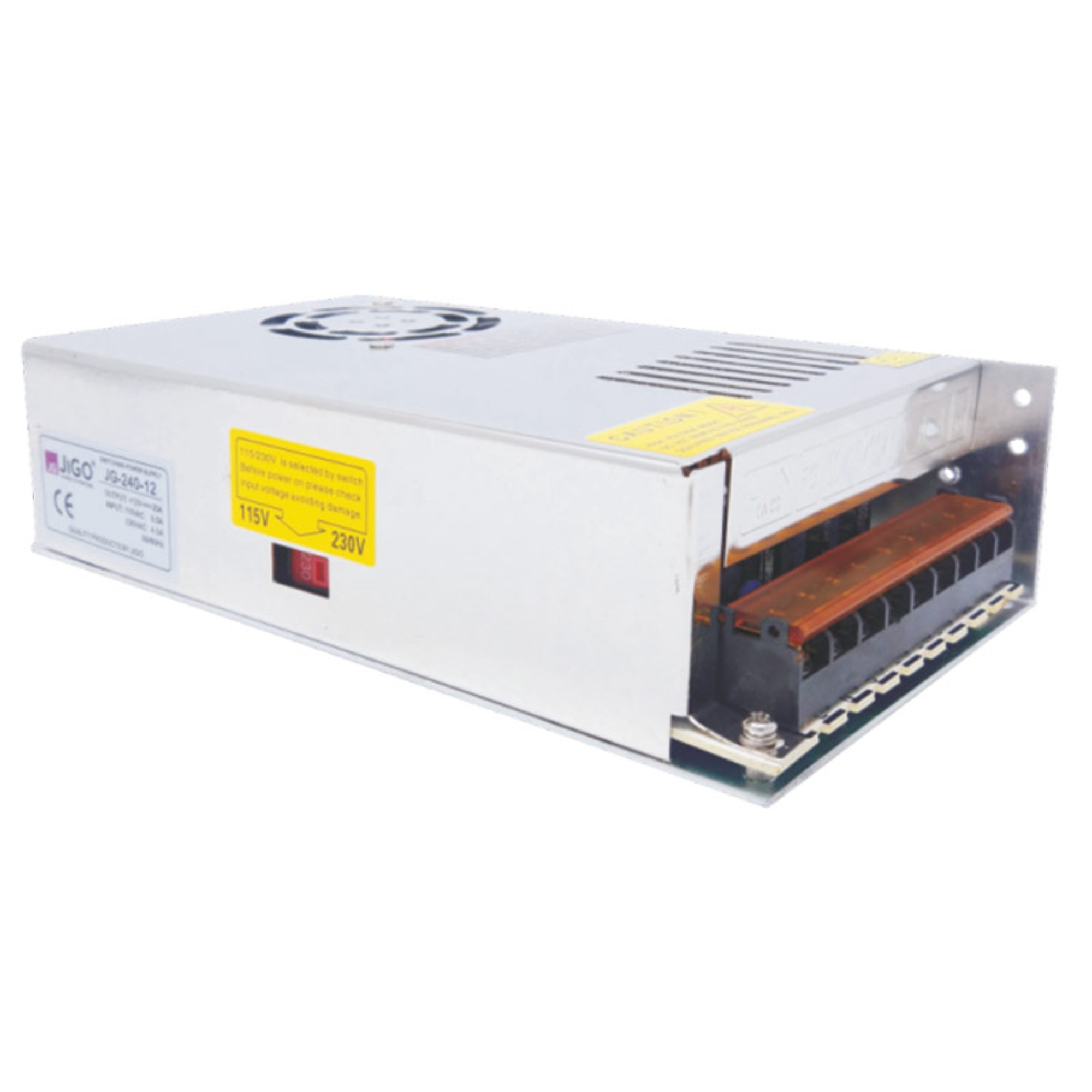24V 15A 360W SMPS Power Supply with Cooling Fan - Image 4