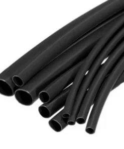 Heat Shrink Sleeve 4mm Black 2 meter Industrial Grade (HST)