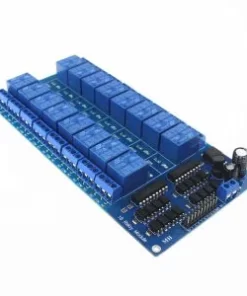 5V 16 Channel Optocoupler Relay Board Module LM2576 Power Supply
