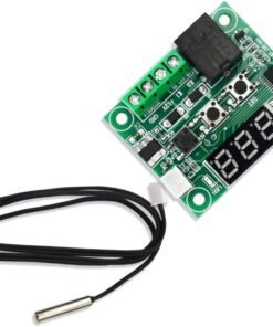 W1209 12V Digital Temperature Controller Module with Display and NTC Temp Sensor