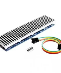 MAX7219 Dot Led Matrix Module 4 In 1 Display with 5P Line Module