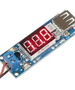 DC-DC 4.5-40V To 5V 2A USB Charger Step down Converter Voltmeter Module