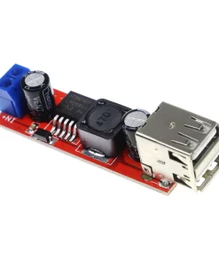 Dual USB Output 9V / 12V / 24V / 36V Car Charger Switch 5V 3A DC-DC Power Supply Buck Regulator Module