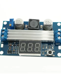 LTC1871 DC-DC High Power Adjustable Step-up Module 3.0~35V to 3.5~35V 100W with Digital Display Voltmeter