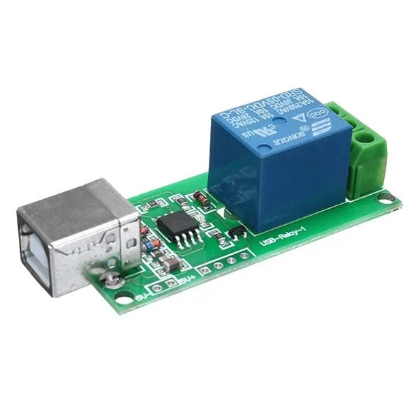 USB Control 1 Channel Module 5V Relay Module