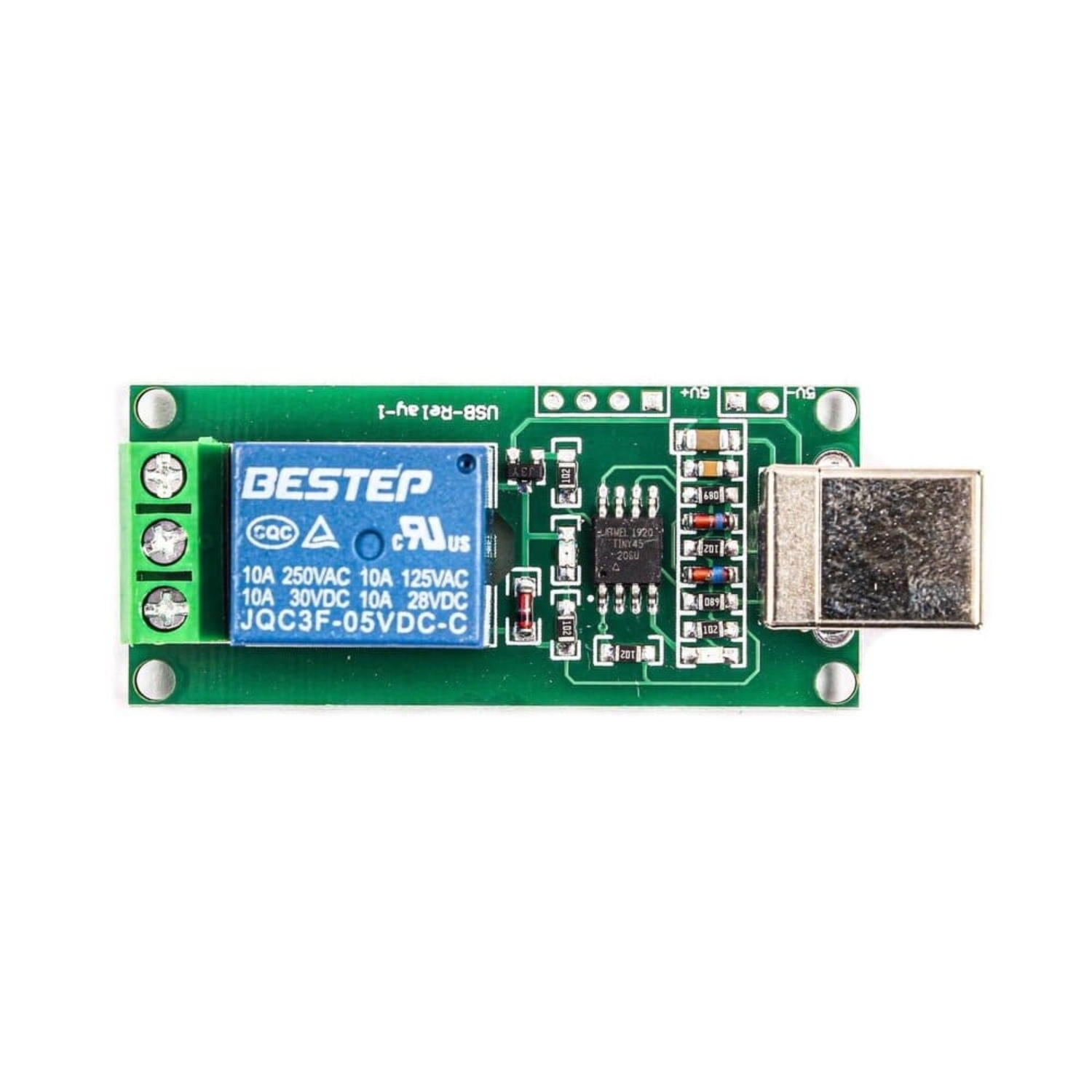 USB Control 1 Channel Module 5V Relay Module - Image 4