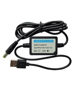 USB Power DC 5V 1A to DC 12V Step Up Module USB Booster Converter Adapter Cable 2.1x5.5mm Plug