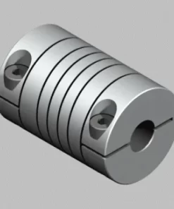 Flexible coupling OD:20mm x L:25mm Bore:8x8mm