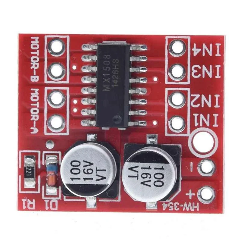 MX1508 Dual H Bridge DC PWM Stepper Motor Driver