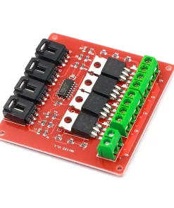 IRF540 Isolation Power Module Electronic Block 4 Channel MOSFET Switch