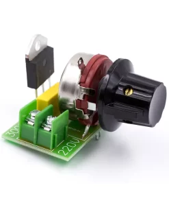 3000W Thyristor SCR Voltage Regulator Temperature Dimmer for Speed / Light (AC 220V)