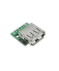 USB Female to 2.54mm Breakout Board with Direct 4P Adapter Board