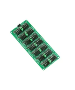 Green 7 Decade 1R – 9999999R Programmable Resistor Resistance Board Module
